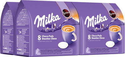 Senseo milka koffiepads - warme chocolademelk - 4 x 8 pads