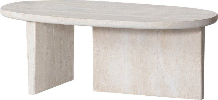 Woood seam salontafel - mangohout - naturel - 40x110x60