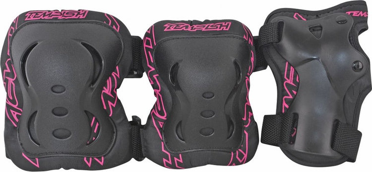 Tempish - fid - skatebescherming - 3-pack - volwassenen - roze - l