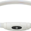 Trixie lichtgevende halsband hond usb siliconen oplaadbaar meerkleurig