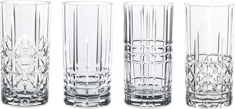 Nachtmann - longdrinkglas 'highland' - 445 ml - set 4 stuks