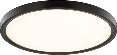 Brilliant galo - plafondlamp - ø 40 - led 26w - 3000k - 3000lm - sensor - wit zwart