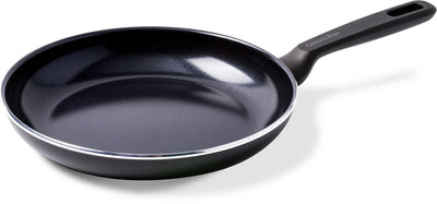 Greenpan memphis koekenpan 20cm - pfas-vrije antikleeflaag – koekenpan inductie - keramische koekenpan – ovenbestendig tot 160°c – koudgrepen - zonder deksel – zwart