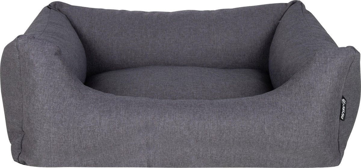 District 70 classic box bed - hondenmand - charcoal grey - m - 80 x 60 cm