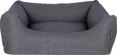 District 70 classic box bed - hondenmand - charcoal grey - m - 80 x 60 cm