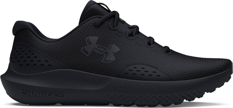 Under armour ua charged surge 4-blk heren sportschoenen - zwart