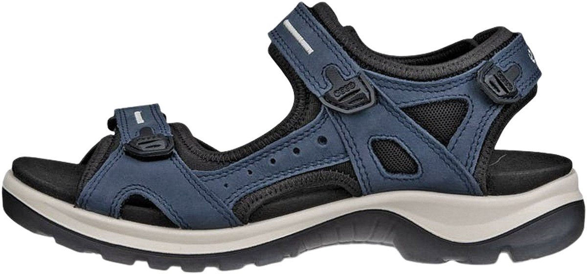 Ecco damen sandalette offroad in blau