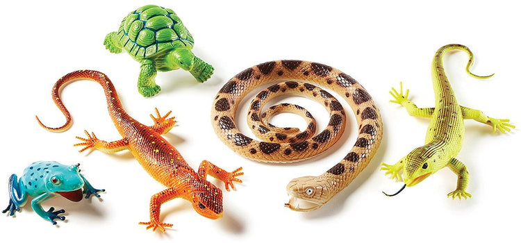 Learning resources jumbo reptielen amfibieën - speelfiguren - 3+