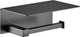 Plieger altea wc rolhouder met plateau – wandmontage – matzwart