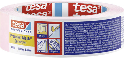 Tesa professional 1064610 - 4333 prec mask sens 50m x 30mm | 5 stuks