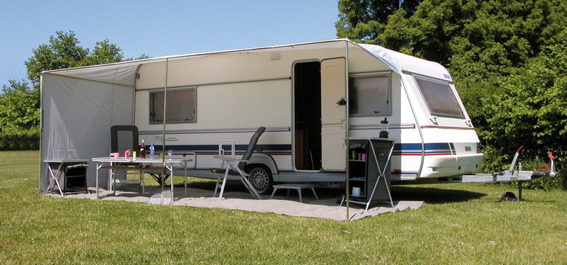Eurotrail schuifluifel caravan 540 x 240 cm polyester grijs
