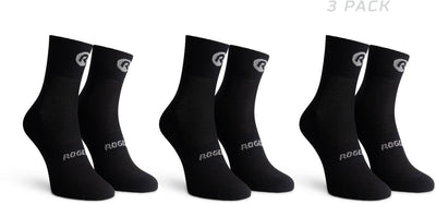 Rogelli core fietssokken - 3-pack - zwart - 44 47