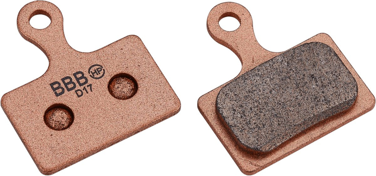 Bbb cycling discstop remblokken - schijfremblokken - compatibel met shimano schijfremmen - koper - bbs-561s