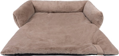 District 70 nuzzle - zachte mand voor op de bank - large: 85 x 75 cm - taupe