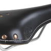Selle monte grappa zadel old frontiers sports leer 30 cm zwart