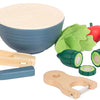 Small foot - houten speelgoed eten salade speelset, 11dlg.