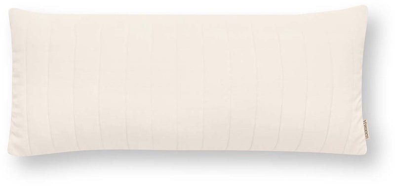 Vtwonen sierkussen quilted - kussen voor de woonkamer - wit - 30x70cm