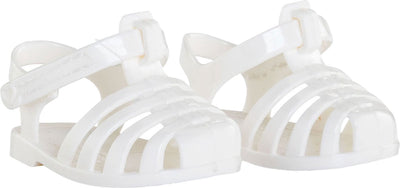 Corolle sandalen poppenaccessoire wit 36cm mon grand poupon.