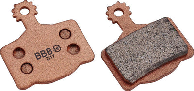 Bbb cycling remblokjes fiets - discstop sintered magura remblokken - schijfremblokken - compatibel met magura schijfremmen - koper - bbs-36s