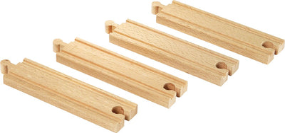 Brio middellange rechte rails - 33335
