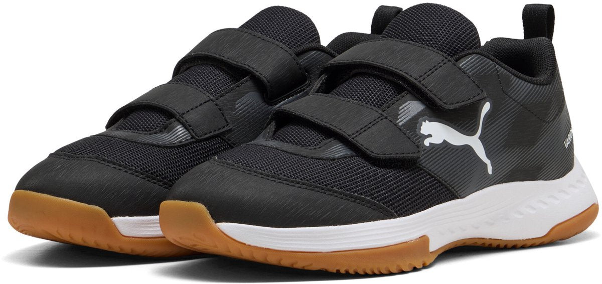 Puma varion 3 v jr unisex sportschoenen - black- white