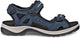 Ecco damen sandalette offroad in blau