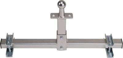 caravan hulpstuk laag 34 cm zilver