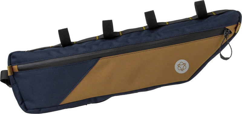 Agu venture - frametas - fietstas - bruin - 4l - gerecycled polyester - waterafstotend - 3m reflectie - ykk ritssluiting - hydratatie port