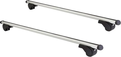 Twinny load twinny load dakdragerset aluminium a01 – 100 kg draagvermogen – lichtgewicht aluminium – voor auto’s met dakreling