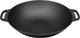 Valhal outdoor wadjan wokpan met twee handvatten - gietijzer - ⌀36 cm - vh.wok36