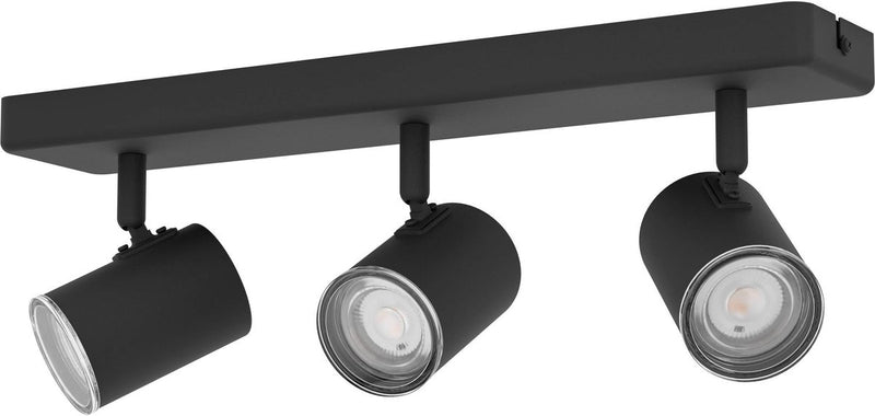 Eglo consuma 1 spot - badkamer - gu10 - 40 cm - zwart