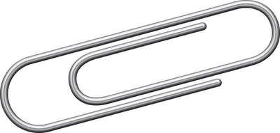 Kangaro paperclips - 30 mm - rond - 1000 stuks - verzinkt
