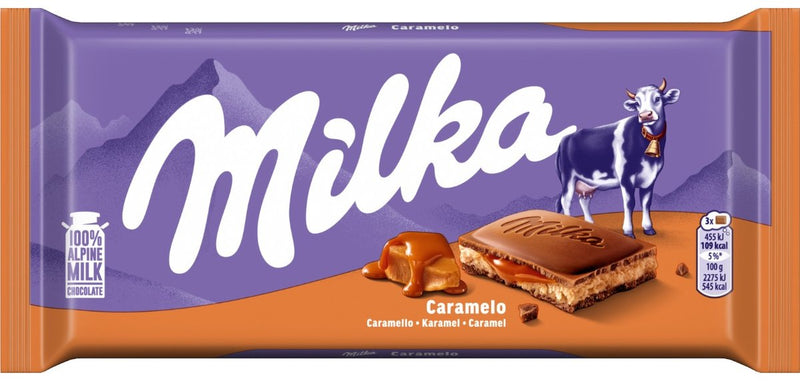 Milka tablet caramel (23x 100gr)