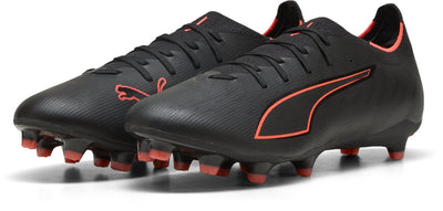 Puma ultra 6 match fg ag unisex sportschoenen - black- red