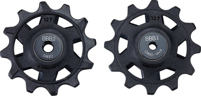 Bbb cycling derailleurwieltjes sram - 12-speed derailleur wieltjes - sram 12-speed road (non-xplr) - duurzaam - zwart - 12t - rollerboys 12t sr bdp-10