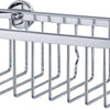 Tesa ® aluxx douche- badrek, hoogglans verchroomd aluminium, zelfklevend