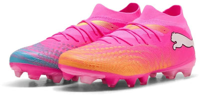 Puma future 9 match fg ag unisex sportschoenen - poison pink-sun stream-bright aqua- white