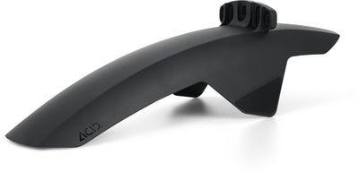 Acid spatbord mud shield front short zwart