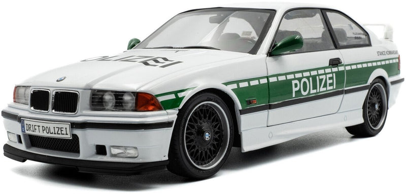 Solido bmw e36 m3 coupe drift polizei 1991 - 1:18 -