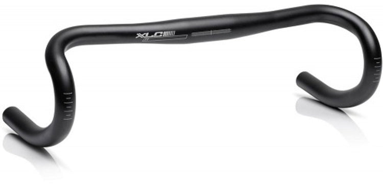 Xlc hb-r05 fietsstuur racefiets - aluminium 31.8mm 400mm - zwart