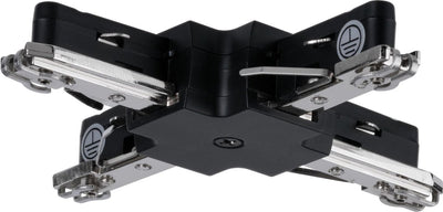 Paulmann urail koppelstuk x-verbinding - zwart