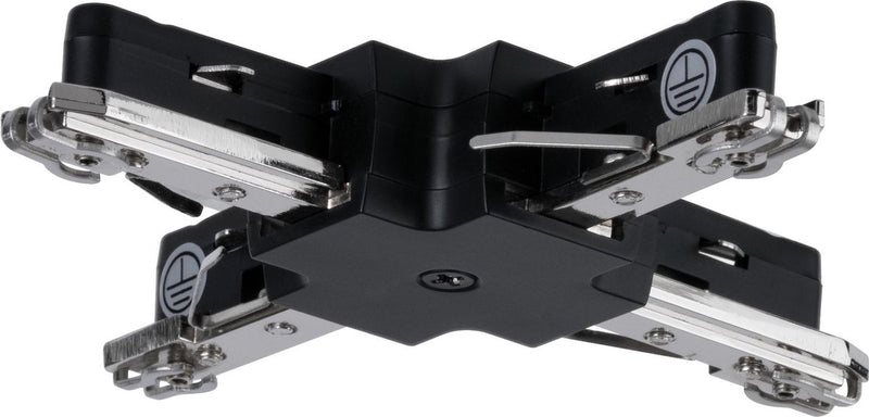 Paulmann urail koppelstuk x-verbinding - zwart