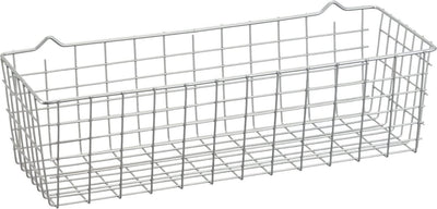 Metaltex - koala mandje - 33 x 12 x 9 cm - zilver - ophangen of neerzetten