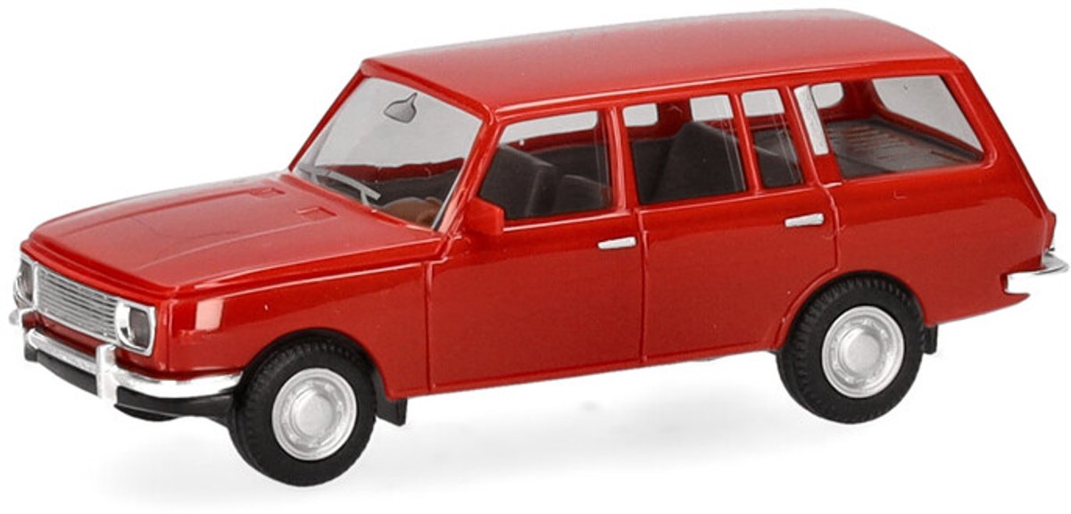 Herpa wartburg 353 tourist, rood