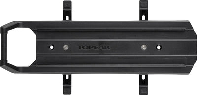 Topeak omi quicktrack 120-160 mm bagagedrager zilver