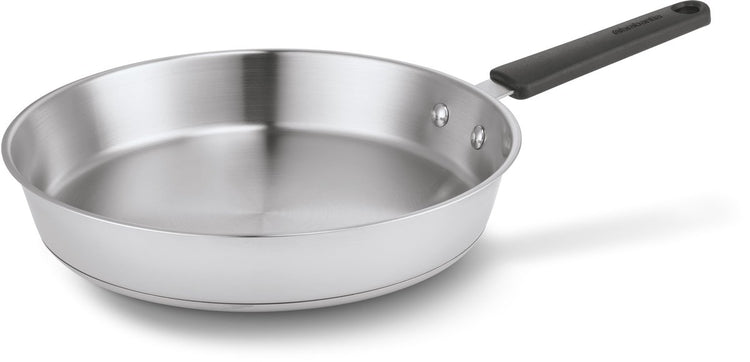 Brabantia enjoyment koekenpan - ø 28 cm - rvs koekenpan - 100% pfas vrij - geschikt voor inductie - roestvrijstalen pan