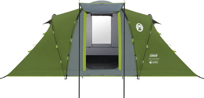 Coleman spruce falls 4 blackout familietent – 4 persoons tent – verduisterend – waterdicht - groen