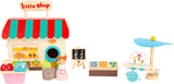 Small foot - houten meeneem speelwinkel poppenhuis, 15dlg. - afbeelding 1
