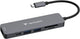 Verbatim usb-c essentiële multipoort hub 6 poorten: hdmi, usb-c pd, usb-a 3.2 gen 1, usb-a, sd microsd