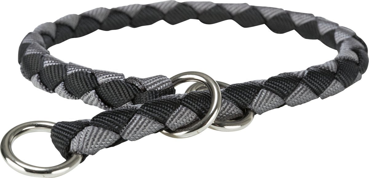 Trixie cavo anti-trek halsband indigo royal blauw l